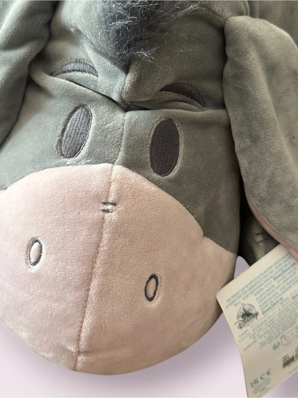 NWT Disney's Winnie The Pooh Large Eeyore Cuddleez Plush Stuffed Animal Toy